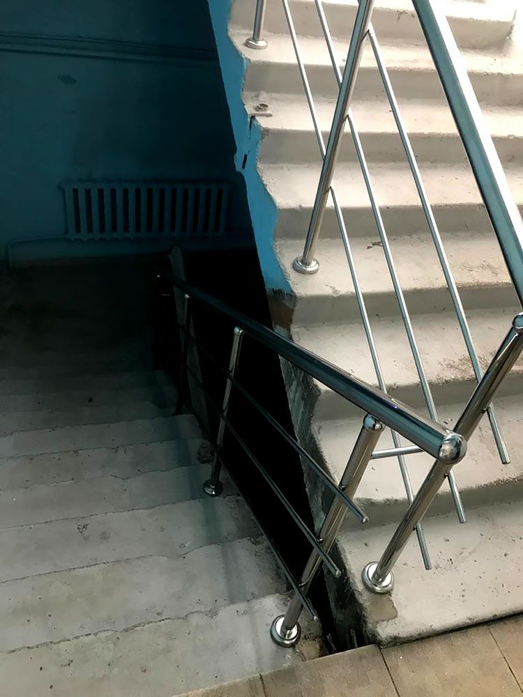 Перила из нержавеющей стали