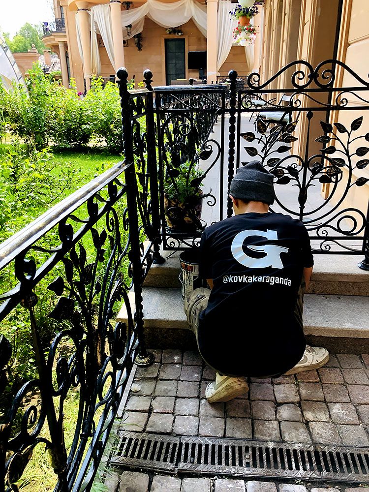 Кованые перила