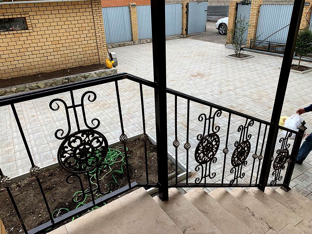 Кованые перила