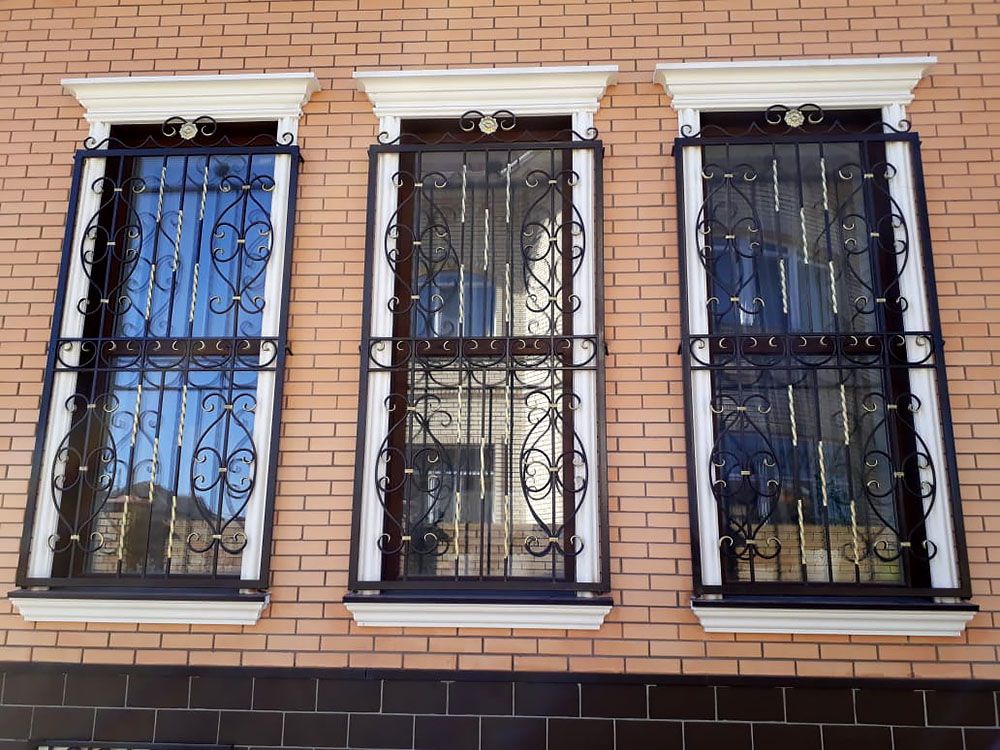 Кованые решётки на окна