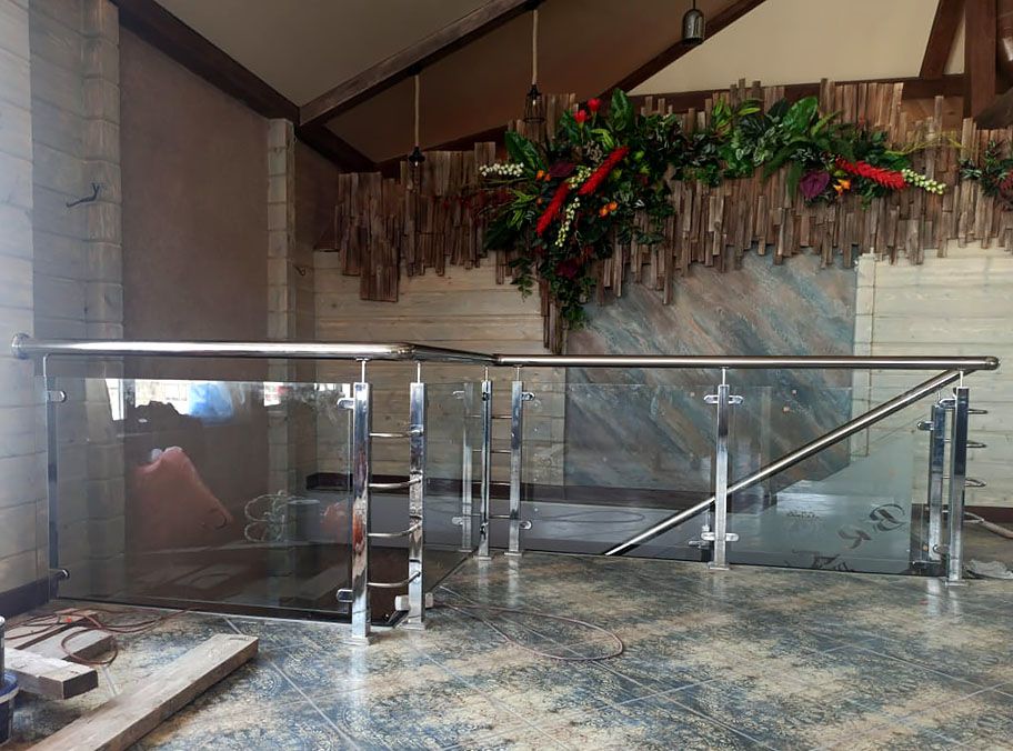 Перила из нержавеющей стали