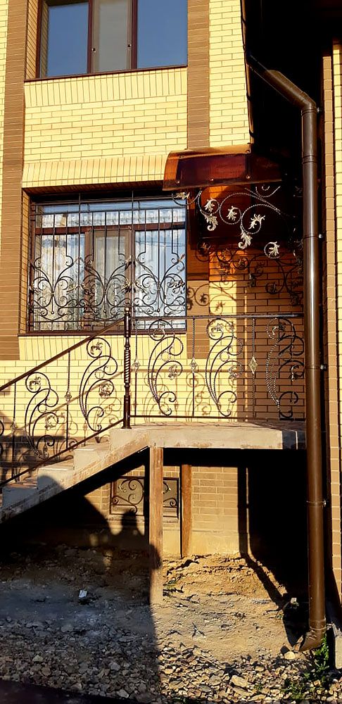 Кованые перила