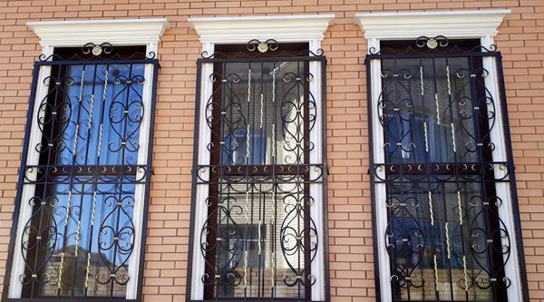 Кованые решётки на окна