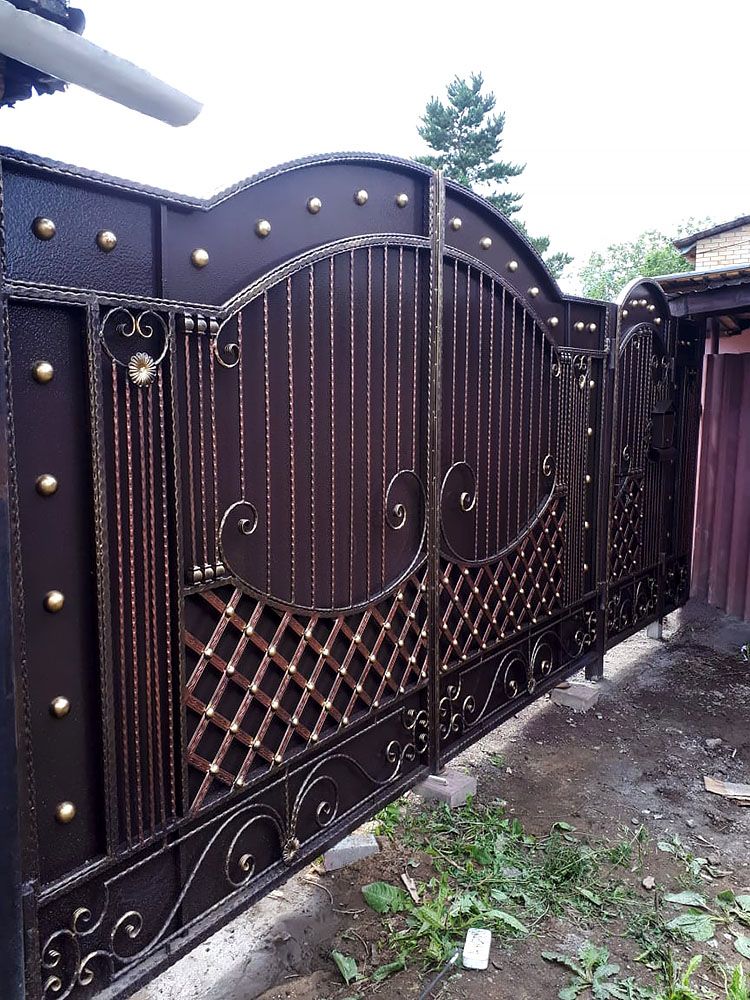 Кованые ворота