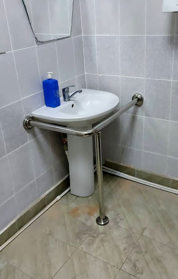 Поручни из нержавеющей стали