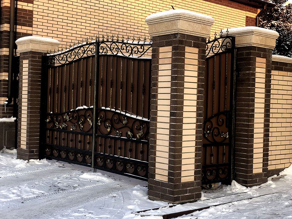 Кованые ворота