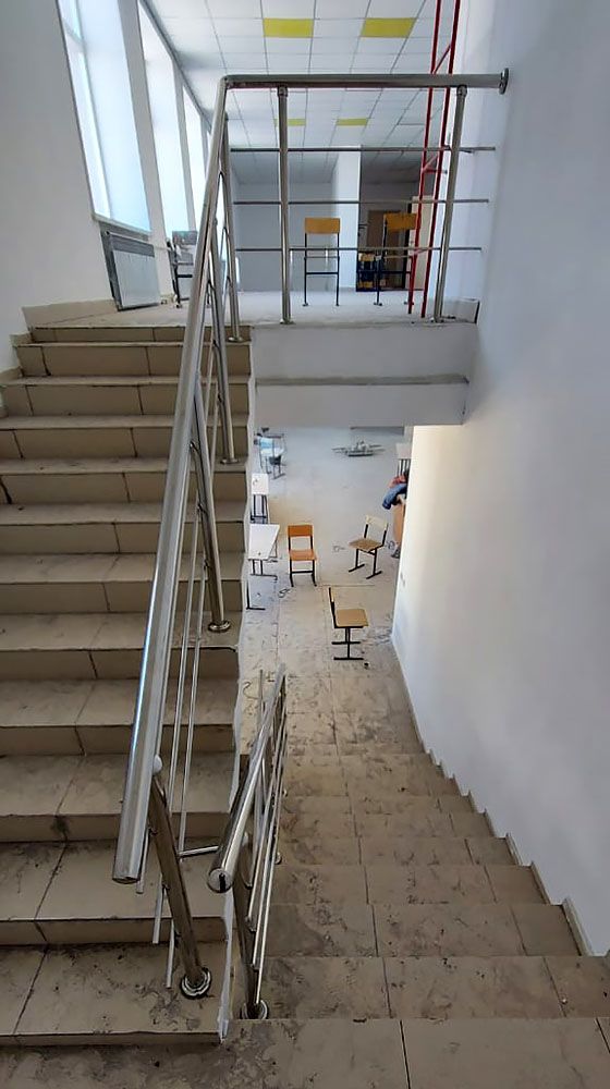 Перила из нержавеющей стали