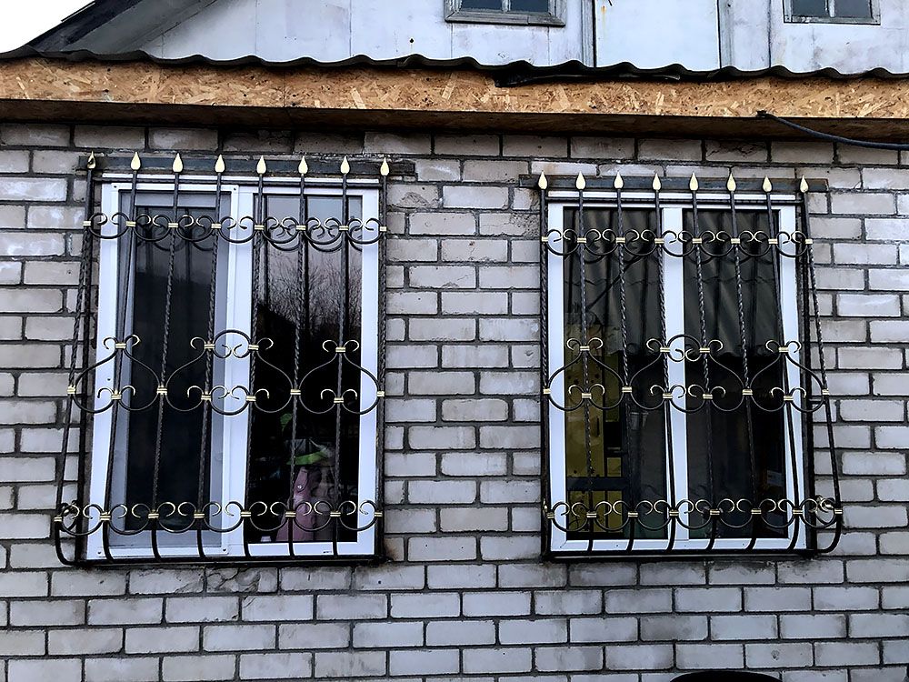 Кованые решётки на окна