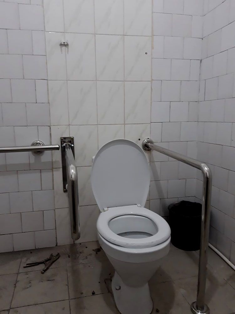 Поручни из нержавеющей стали